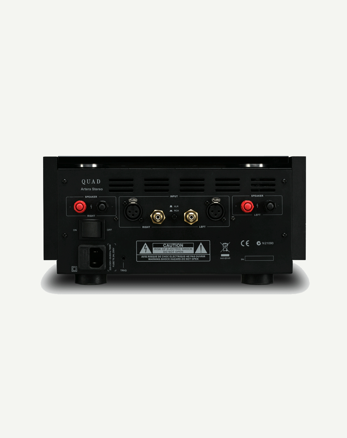 Artera Stereo Black back view