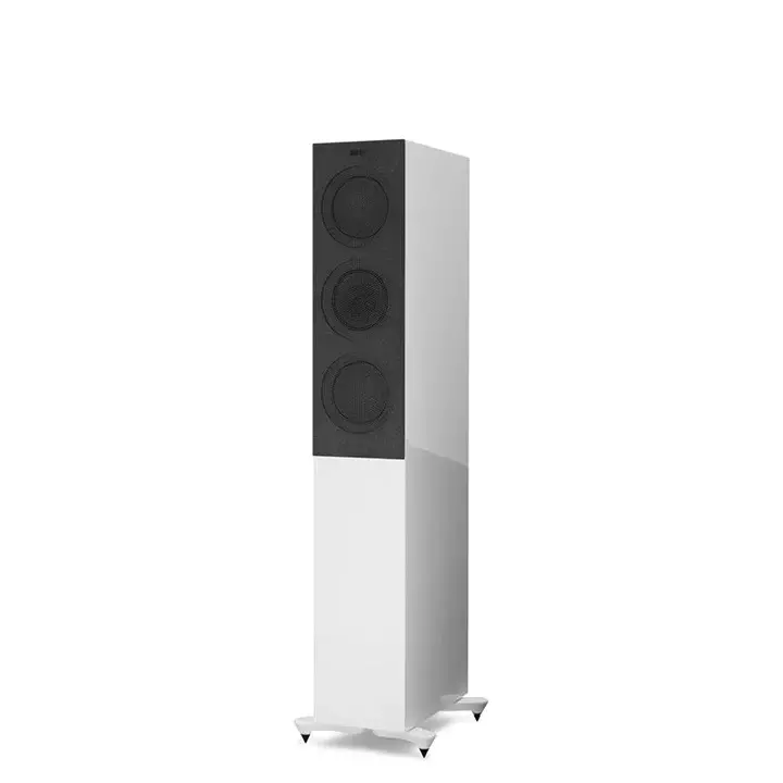 Kef r5 white grille 2 720x