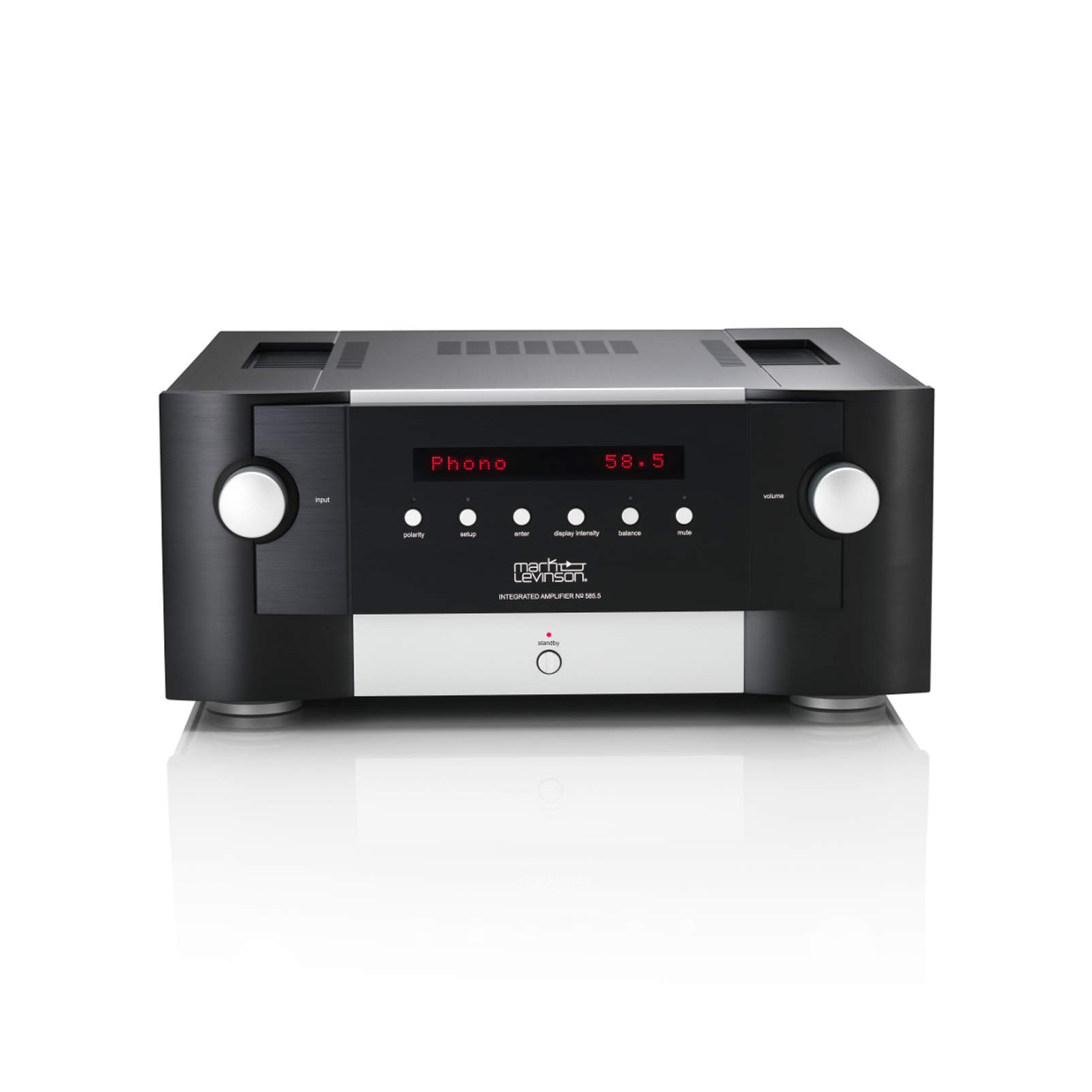 Mark Levinson No585 5 Front Black Web