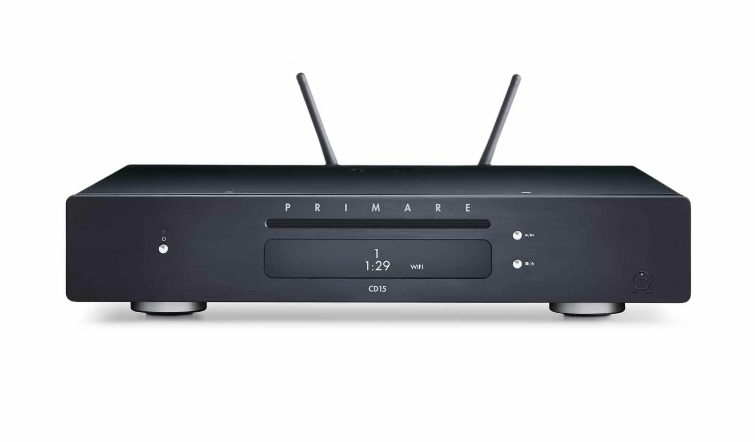 Primare cd15 prisma cd and network player front black 1536x899