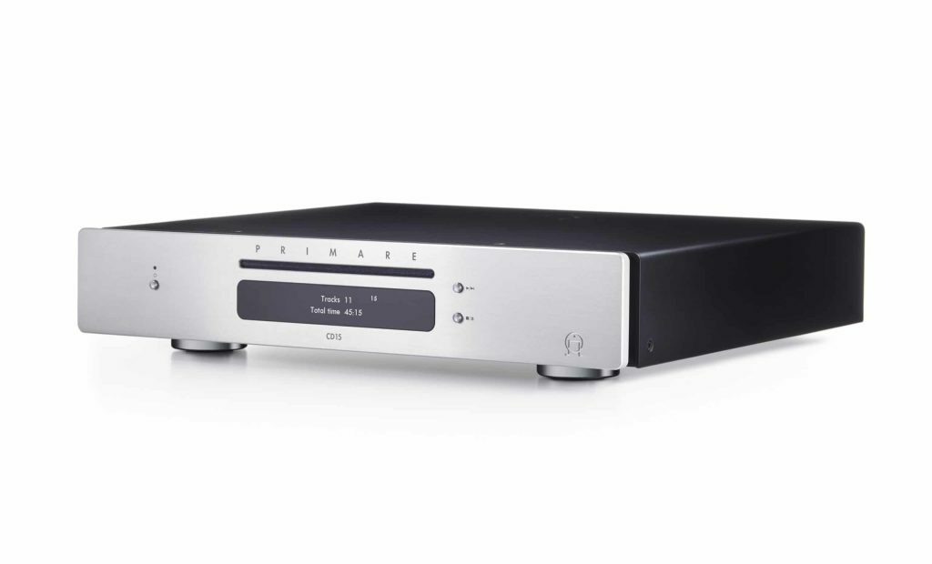 Primare cd15 prisma cd and network player side titanium front scaled 2 1024x620