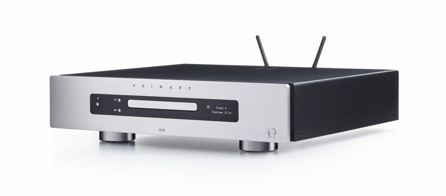 Primare cd35 prisma cd and network player side titanium scaled 1 1536x676