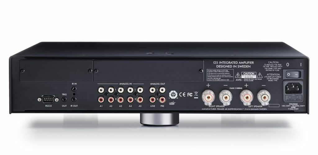 Primare i25 modular integrated amplifier back 1024x501