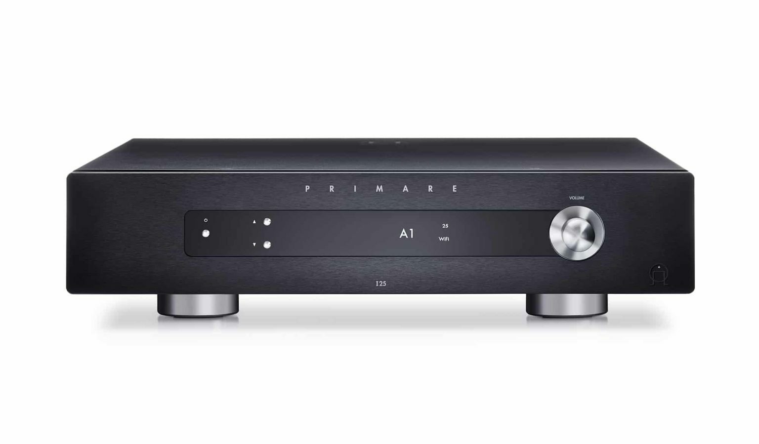 Primare i25 modular integrated amplifier front black 1536x899