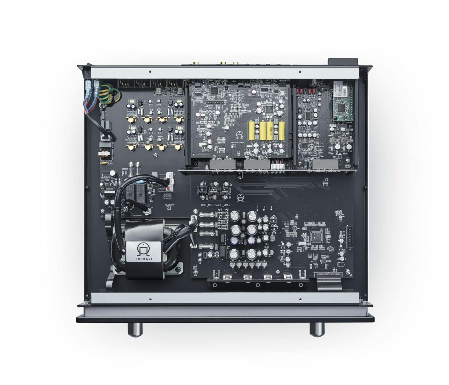 Primare pre35 dac modular preamplifier and digital to analog converter technology inside scaled 1 1491x1280