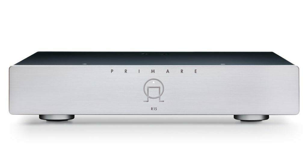 Primare r15 mm mc phono preamplifier front titanium 1024x501