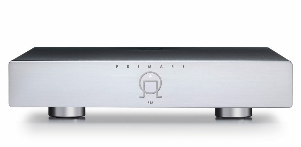 Primare r35 mmmc phono preamplifier front titanium 1024x501