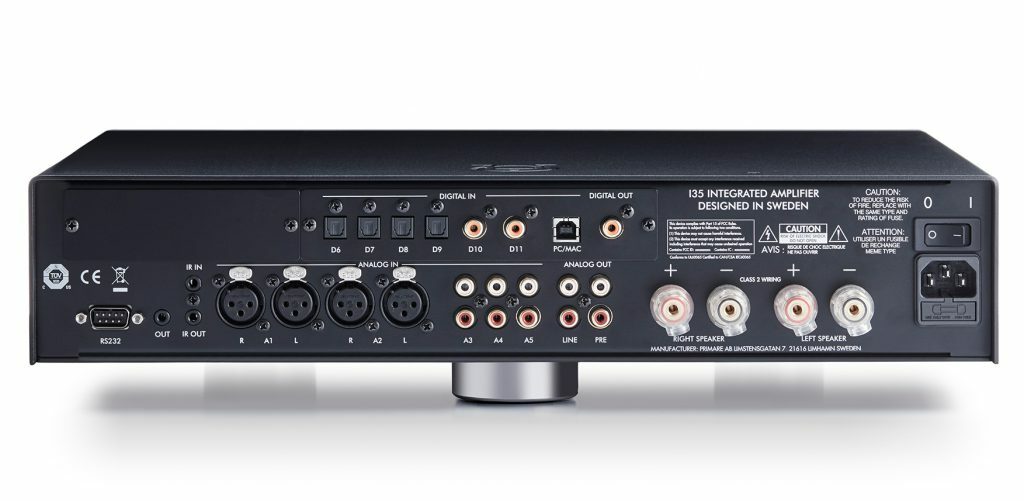 Primare i35 dac modular integrated amplfiier and digital to analog converter front back 1024x501