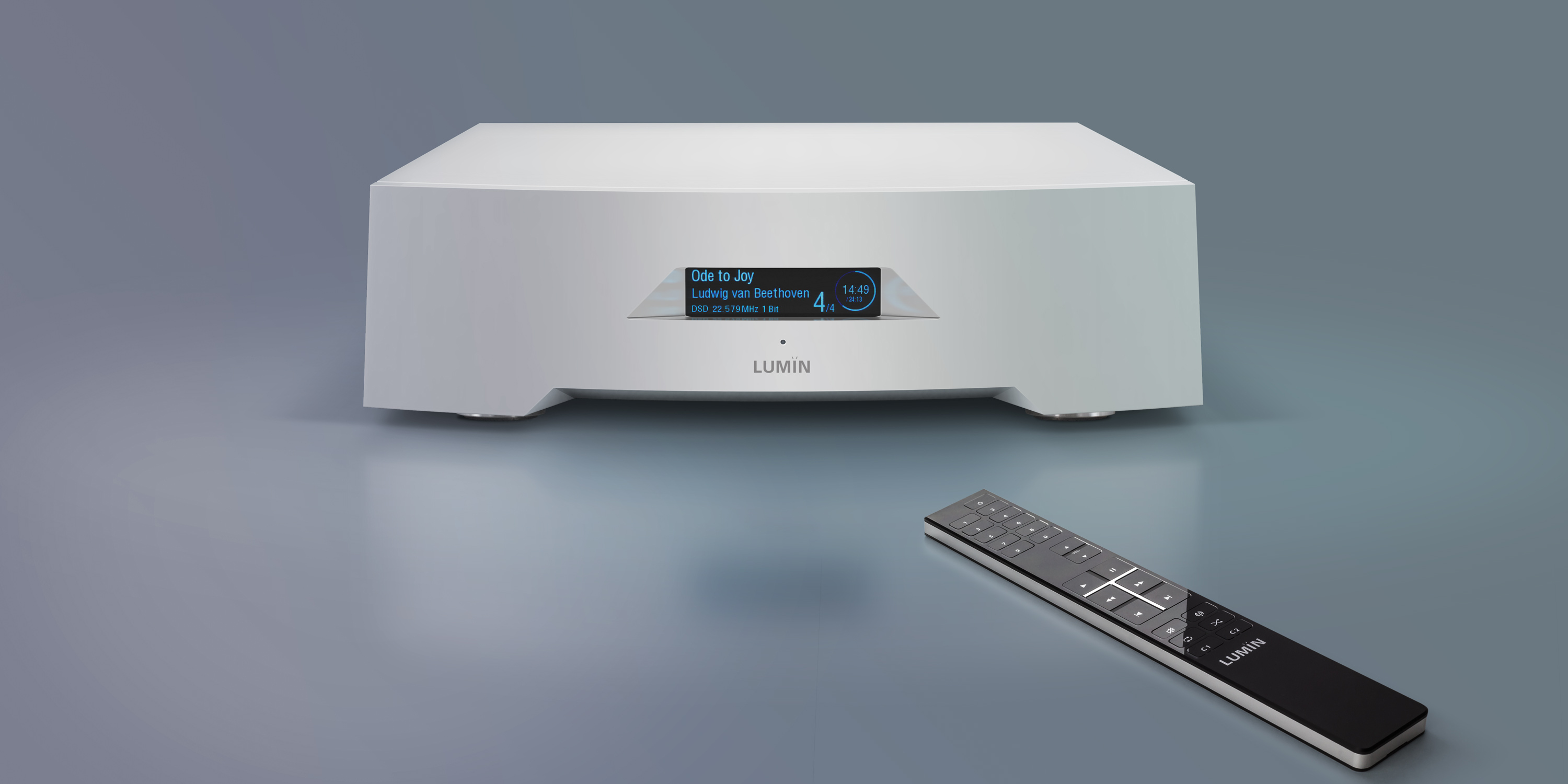 LUMIN P1 Silver with remote